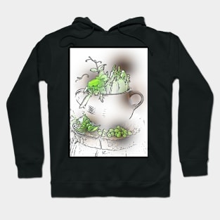 Delicate green peas Hoodie